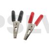 Q-C-0029  Quantum Crocodile Clips Small Red and Black  